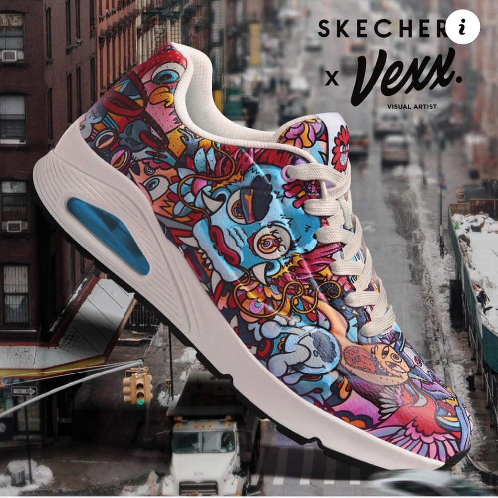 Sketchers x vexx size 7
